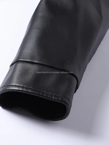 แจ็กเก็ตหนังวัวสำหรับผู้ชายแบบปรับได้เสื้อผ้าแฟชั่นสำหรับฤดูหนาวเนื้อนุ่มแขนยาว - Product Image 6