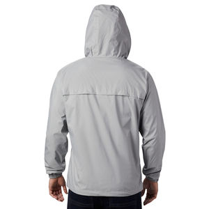 Veste coupe-vent légère et imperméable à capuche pour l'hiver et les activités de plein air, personnalisable avec étiquette, idéale pour le trekking, faible MOQ, pliable - Product Image 3