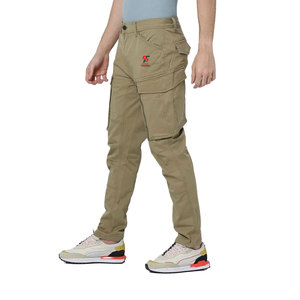 Pantalon cargo mi-long solide, de haute qualité et respirant, avec poches renforcées, fermeture robuste, fiable, utilitaire au quotidien, élastique - Product Image 2