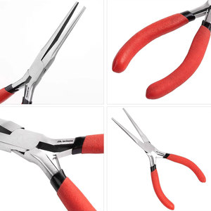 Alicates de Punta Fina de 6 Pulgadas con Mordazas Cónicas y Sin Dientes para Hacer Joyas, Doblar Alambre, Alicates de Precisión con Extremo Extra Largo - Product Image 6