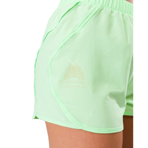 2026 Women's High-Waisted Gym Shorts Elastic Waist Pocket <b>Tummy</b> <b>Control</b> 5 Inch Spandex Gym Workout Shorts Solid Athletic Shorts - Product Image 4