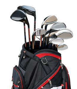 Sac de golf léger pour hommes, ergonomique, pour joueurs qui se déplacent à pied, avec base renforcée et compartiment supérieur pour clubs - Product Image 3