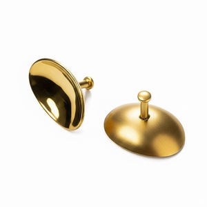 แผ่นป้องกันดวงตาสำหรับเลเซอร์จักษุวิทยา ทำจากสแตนเลสสตีล สำหรับป้องกันกระจกตาและดวงตา เพื่อความปลอดภัยของผู้ป่วย ทนทาน ผลิตจากสแตนเลสสตีลทางการแพทย์ - Product Image 1