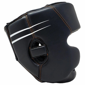 RTS หมวกป้องกันศีรษะชกมวยหนังแท้สำหรับ AI-HG-31ป้องกันปากและศีรษะ - Product Image 2