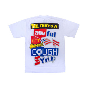 T-shirt décontracté blanc à manches courtes pour homme, motif uni, 100 % coton respirant, idéal pour l'été (ODM) - Product Image 5