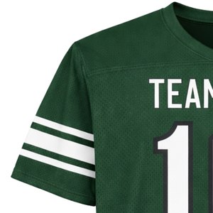 Camiseta de Fútbol Americano Personalizada, Uniforme de Equipo Transpirable de Malla, Impresión por Sublimación, para Jóvenes y Adultos, Venta al Por Mayor - Product Image 4