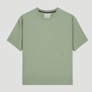เสื้อยืดเด็กผู้ชายสั่งทำพิเศษ คอกลม แขนสั้น ผ้าแคนวาส 140 กรัม โพลีเอสเตอร์/คอตตอน กันยับ แห้งเร็ว ระบายอากาศได้ดี - Product Image 1