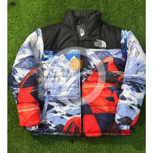 Blouson matelassé sublimé avec logo East Face, nouvelle arrivée, blouson matelassé East-Face pour homme et femme, blousons matelassés East-Face - Product Image 2