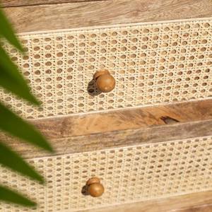 Cómoda con Cajones de Ratán Vandana Arista Nimbus para Interiores y Exteriores Modernos y Elegantes - Product Image 4