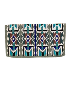 Manta de lana para silla de montar ecuestre occidental, hecha a mano, para equitación, para vaqueros, para uso en ranchos, para carreras de caballos y actividades al aire libre - Product Image 1