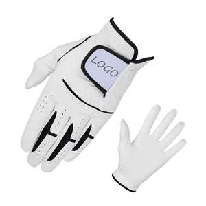 Guante de Golf de Alto Rendimiento, Experiencia de Golf de Alta Gama, Logotipo Personalizado de Alta Calidad, Unisex, Antideslizante, Cuero Genuino Ajustable - Product Image 3