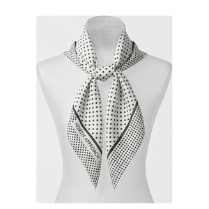 NORTH APPROACH Women's Square <b>Silk</b> Scarf Floral Print Elegant Multi-Functional Fashion Accessory All Seasons - Product Image 1