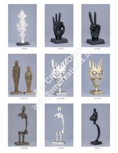 Escultura Art Deco de Aniversario, Figura Decorativa de Búho en Metal, Diseño Creativo y Simple, para Decoración del Hogar o Escritorio - Product Image 3