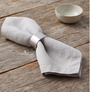 Stainless Steel Square <b>Napkin</b> Rings Modern Metal Tableware Holder For <b>Wedding</b> And Dinnerware Use - Product Image 4