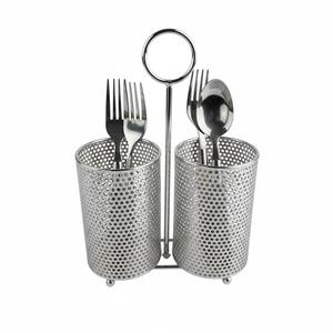 Support à ustensiles en acier inoxydable de qualité supérieure, organisateur de cuisine, séchoir à baguettes, support de rangement pour couverts, pour la décoration de la cuisine - Product Image 1