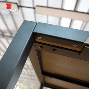 Table de promotion moderne pour supermarché, présentoir en métal et bois, usine OEM Vietnam ADONG A74 - Product Image 5