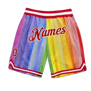 Pantalones Cortos Sublimados de Primera Calidad, Hechos a Medida, 100% Poliéster, Elegantes, con Cordón, Blancos, de Marca - Product Image 6