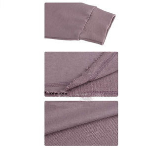 Sweat-shirt à capuche court pour femme, tricoté, de haute qualité, en matière nouvelle, idéal pour l'hiver, services OEM, vente chaude - Product Image 6