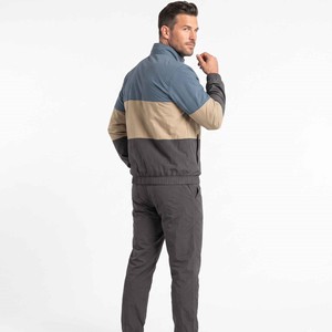 Wholesale Winter Unisex Sportswear Jogging Tracksuits Hooded Fleece Zipper Breathable Polyester <b>Wind</b> <b>Breaker</b> Training - Product Image 4