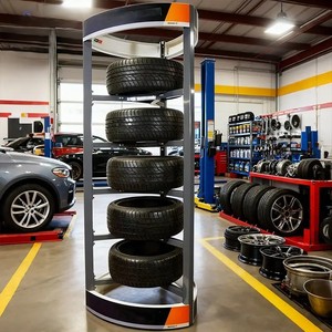 Estantes Verticales de Exhibición de Metal Resistente, Acabado Pulido, para Tiendas de Abarrotes y Conveniencia - Product Image 2