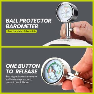 Ball Pressure Gauge with Rubber Bladder High Air Retention Carry Bag - Product Image 3