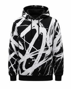 Men Hoodie Solid Hooded Sweatshirt Regular Fit Casual Pullover Pocket Sublimation Design Knitted 100% Cotton Fleece <b>Raglan</b> - Product Image 1
