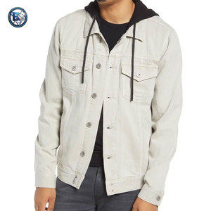 Chaqueta de Mezclilla para Hombre de Alta Calidad, Corte Personalizado, Ropa Casual de Moda, Prenda Exterior con Botones en la Parte Delantera, Chaqueta de Invierno - Product Image 2