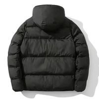 Blouson matelassé vintage premium à capuche zippé pour homme, coupe oversize, chaud, décontracté, streetwear, personnalisable