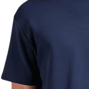 T-shirt en coton doux pour homme, coupe ample et décontractée, manches courtes, col rond, haut décontracté d'été, respirant, confortable, vêtements streetwear - Product Image 5