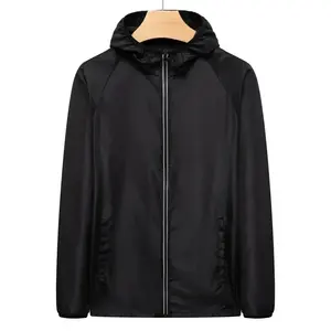 Chaqueta Cortavientos Impermeable para Camping, Unisex, para Escalada al Aire Libre, Secado Rápido, Protección UV, Talla Grande 7XL - Product Image 2