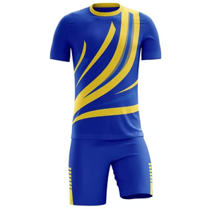 ชุดฟุตบอลทีมแบบกำหนดเองขายดีรุ่นใหม่ล่าสุด พร้อมโลโก้-จากซัพพลายเออร์ - Product Image 4