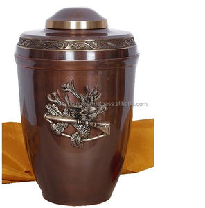 Offre unique boîte de forme carrée en métal de qualité supérieure faite à la main concepteur adulte urne classique élégant en gros funérailles en métal - Product Image 4