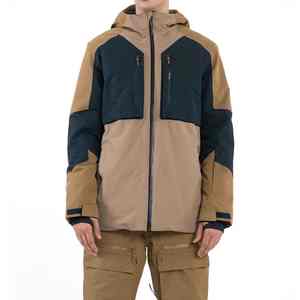 Veste de ski coupe-vent pour homme et femme, design personnalisé, veste de ski sportive légère, imperméable, fermeture éclair, veste de snowboard - Product Image 4