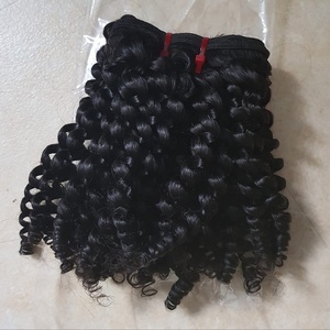 มัดผมมนุษย์บริสุทธิ์สีดำผมจริง - Product Image 3