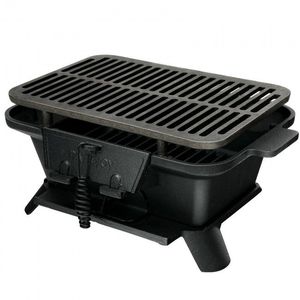 Griglia BBQ da Tavolo in Ghisa Resistente per Campeggio, Picnic, Piatti e Stoviglie - Product Image 4