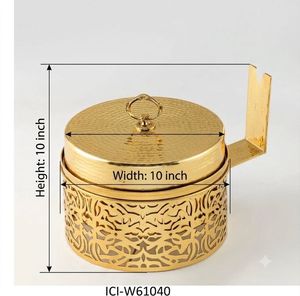 Hot Selling Unique Design <b>Serving</b> <b>Dish</b> Gold <b>Set</b> Dry Fruits Bowl Plate for Home Restaurant Hotel-New Model <b>Dishes</b> - Product Image 2
