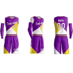 Ensemble uniforme de basket-ball professionnel, maillot et short doux et confortables pour le sport quotidien, vêtements de fitness pour le basket-ball - Product Image 5