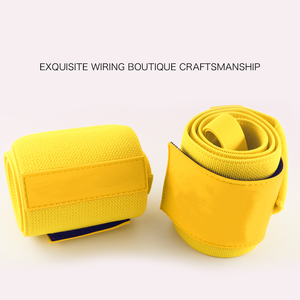 Pro Quality Heavy Duty Wrist Wraps Polyester Nylon Hook Loop Closure Fitness Weightlifting Competition Powerlifting Strong - Product Image 3