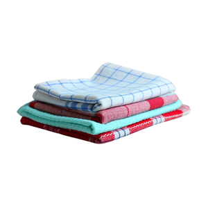 Serviettes de cuisine rectangulaires en coton bleu à carreaux, tissées, lavables en machine, en coton doux personnalisé pour le golf, 15x25 pouces, 200 g/m², pour boutique de cadeaux - Product Image 4
