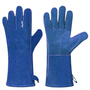 Gants en cuir de vachette renforcé haute performance, ignifuges et réfléchissants, pour les pompiers - Product Image 5