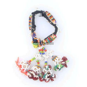 Vintage Indian Embroidered Handmade Bracelet For Women Antique Gypsy Bracelets Vintage Vintage Indian Embroidered Handmade - Product Image 4