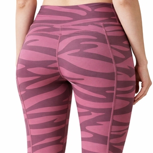 Leggings de yoga camouflage taille haute pour femme – Tenue de sport extensible et confortable pour le fitness et la mode active - Product Image 5