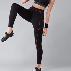 กางเกงเลกกิ้งออกกำลังกายเอวสูงสำหรับผู้หญิงกางเกงออกกำลังกายเล่นฟิตเนสใส่วิ่งโลโก้ได้ตามต้องการ - Product Image 4