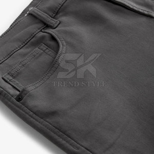 Pantalones Vaqueros para Hombre de Último Diseño a Precio Razonable para Venta en Línea, Color Sólido, Múltiples Bolsillos - Product Image 4
