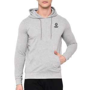เสื้อฮู้ดผู้ชายผ้าฟลีซ 100% ผ้าฝ้าย อุ่น นุ่ม สบาย ลำลอง สำหรับกิจกรรมกลางแจ้ง กีฬาฤดูหนาว ฟิตเนส วิ่ง เดินทาง แฟชั่น ระบายอากาศได้ดี แห้งเร็ว - Product Image 1