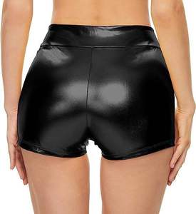 Shorts de Cintura Alta para Discoteca, Atuendo Sexy para Actuaciones, Shorts de Moda Urbana para Mujer - Product Image 5