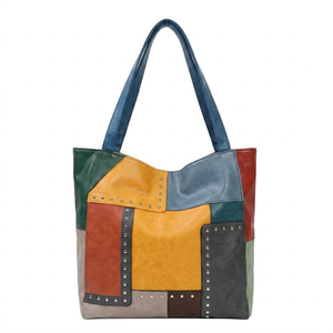 ZPT037 WEEKS Vente en gros personnalisée 2021 Sacs fourre-tout en cuir PU imperméable à grande capacité avec deux fermetures éclair, style chinois, en polyester - Product Image 3