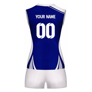 Conjunto de Camiseta y Pantalones Cortos de Voleibol Estampados de Fabricación Profesional, Logotipo Personalizado de Alta Calidad, Uniforme de Voleibol 100% Poliéster - Product Image 3