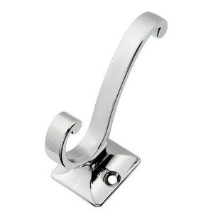 Multipurpose Aluminum Wall <b>Hooks</b> Rack for Home Utility Hanging with Decorative Storage and Everyday Organization - Product Image 4