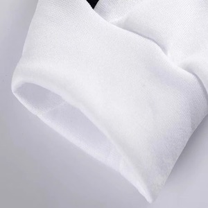 TOPTM9027195 Custom Solid 100% Cotton Washed Heat-Transfer <b>Printed</b> Logo Lined Windproof Breathable Spring <b>Extra</b> <b>Large</b> Neck - Product Image 5